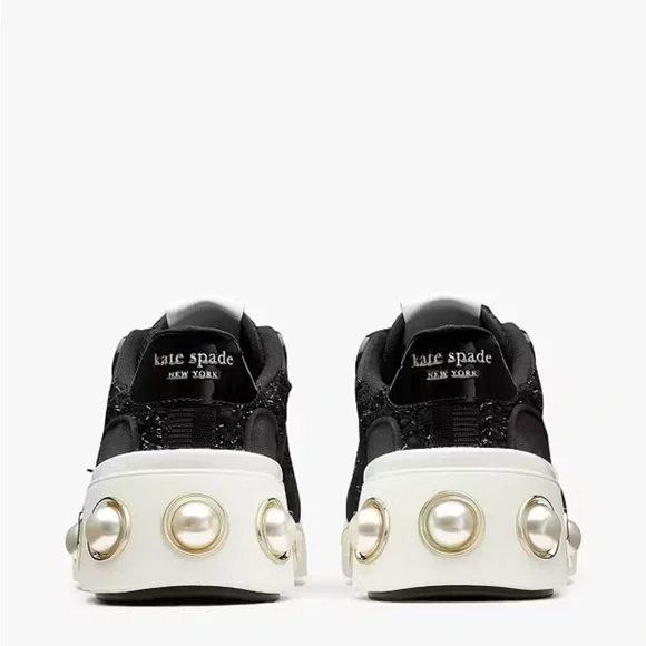 NIB Kate spade cayman sneakers with pearl design - Picture 3 of 9